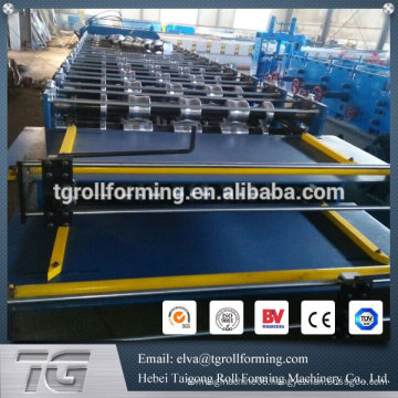 Newest design metal decking double roll forming machine double layer roof roll forming machine